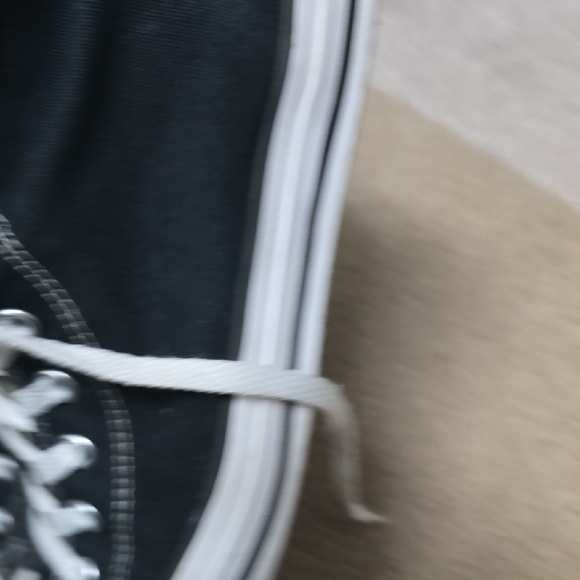 Converse Chuck Taylor Black and White High-Top Sneakers - Size 8.5 Men's - Picture 8 of 16